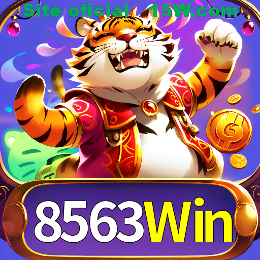 Imagem promocional da 8563Win mostrando a plataforma e suas vantagens
